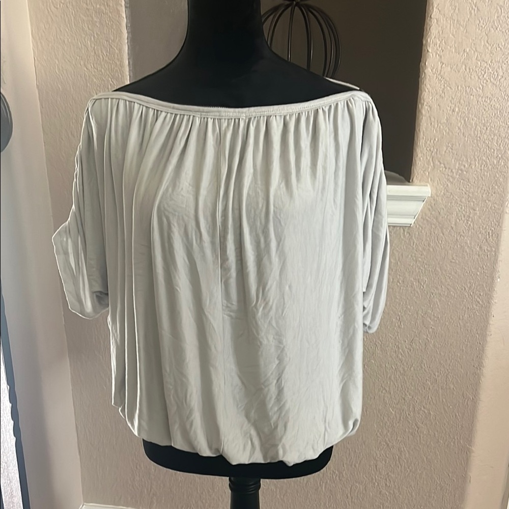 Elegant Off-Shoulder White Top
